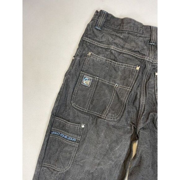 VINTAGE Astraunotics By 48HRS Denim Jeans Men 33 X 30 Tag Size 34 baggy 90s - Picture 7 of 16